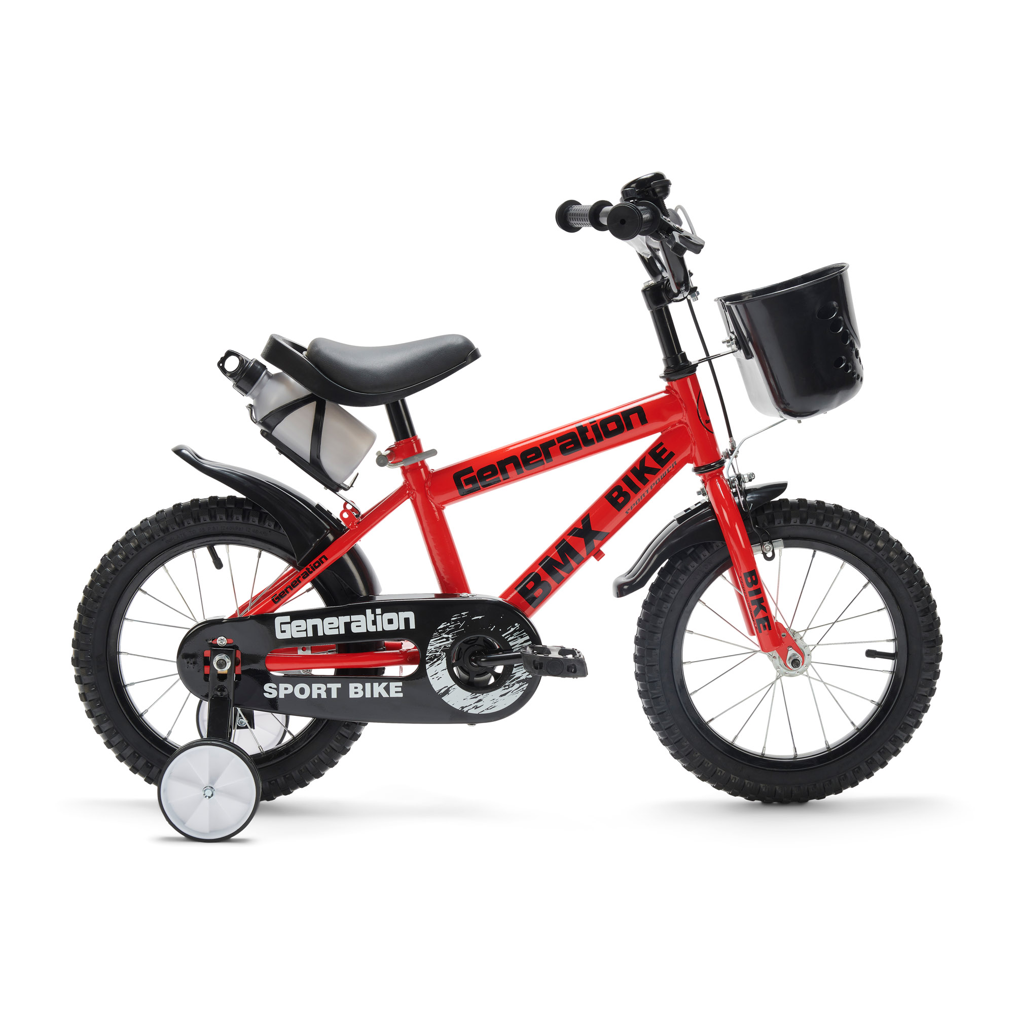 periodieke keuken tot nu Generation BMX fiets 16 inch - Rood - Goedkope Fietsjes