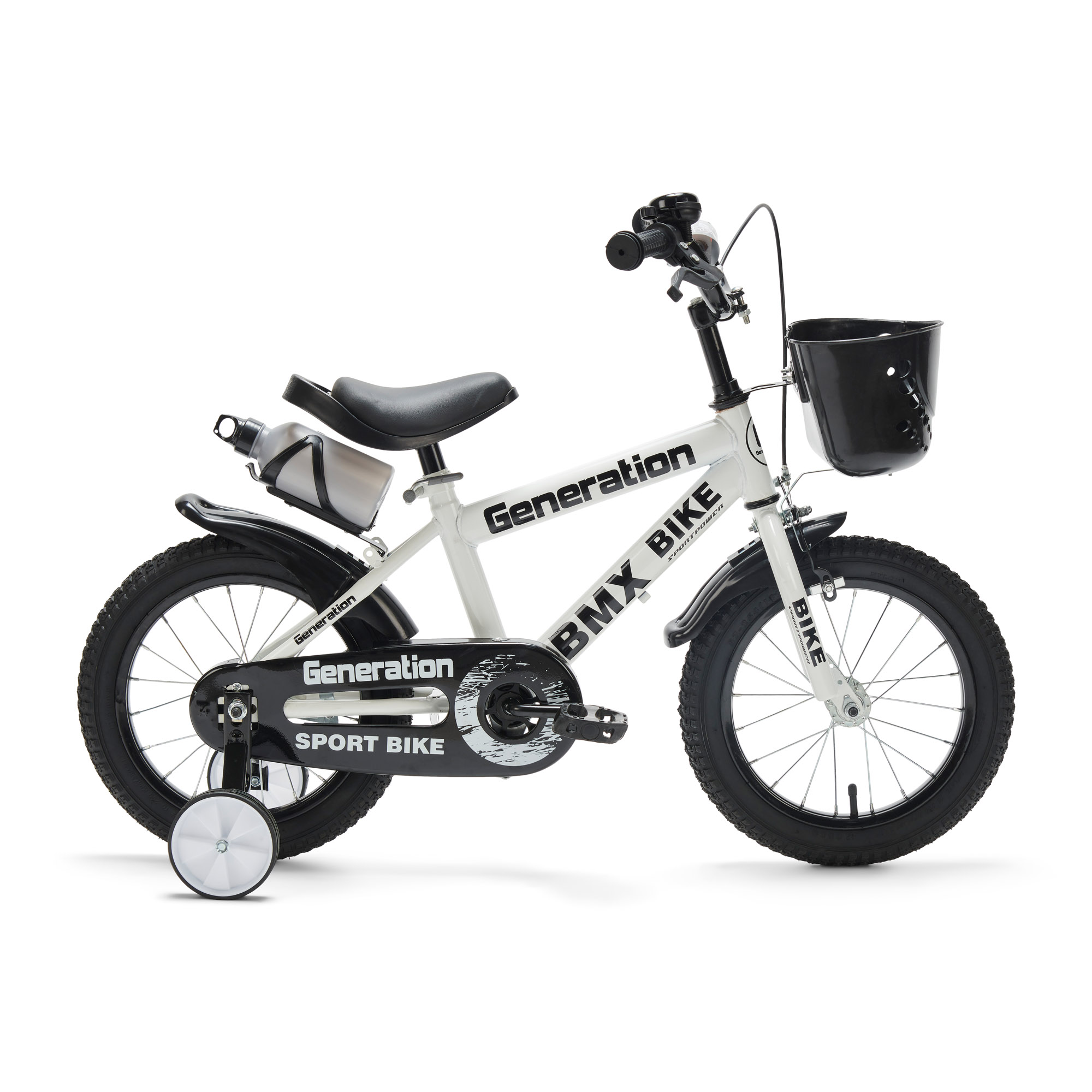 toezicht houden op dronken Monteur Generation BMX fiets 16 inch - Wit - Goedkope Fietsjes