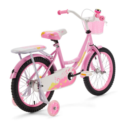 Ontdek de Generation GH 14 inch Roze Meisjesfiets! Perfect voor kleintjes van 3-5 jaar. Stevig, veilig en met opvallend paars design.
