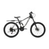 De Generation Cross Mountainbike 26 inch is een stoer model met voor- en achtervering. Ideaal voor kinderen van 10-14 jaar. Veilig en cool design!