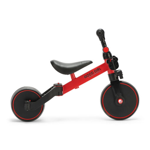 Ontdek de veelzijdige Generation 3 in 1 loopfiets in het levendige rood. Ideaal voor kinderen om veilig fietsen te leren en avonturen te beleven!
