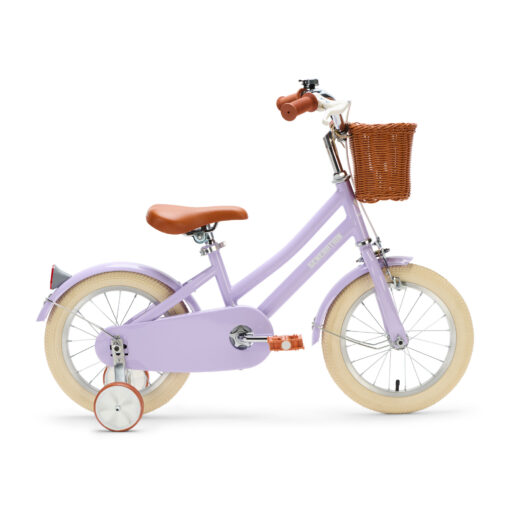 Ontdek de Generation Hip 14 inch Paars Kinderfiets: een perfecte mix van stijl, veiligheid en comfort voor kinderen van 3-5 jaar. Laat je kleintje genieten van avontuurlijke ritten!