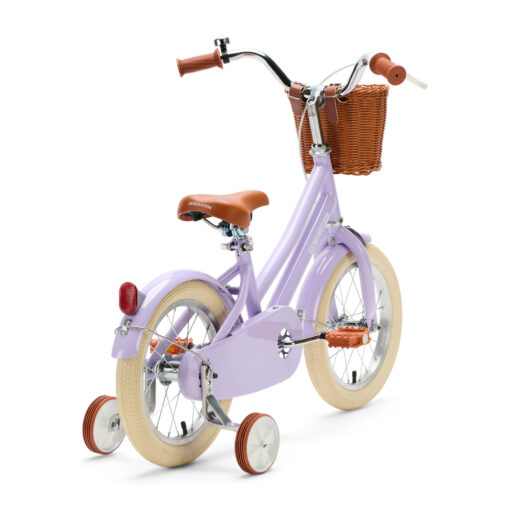 Ontdek de Generation Hip 14 inch Paars Kinderfiets: een perfecte mix van stijl, veiligheid en comfort voor kinderen van 3-5 jaar. Laat je kleintje genieten van avontuurlijke ritten!