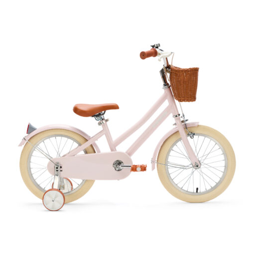 Ontdek de Generation Hip 16 inch Roze Kinderfiets: een perfecte mix van stijl, veiligheid en comfort voor kinderen van 4-6 jaar. Laat je kleintje genieten van avontuurlijke ritten!