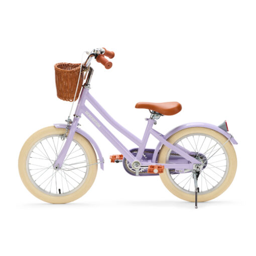 Ontdek de Generation Hip 16 inch Paarse Kinderfiets: een perfecte mix van stijl, veiligheid en comfort voor kinderen van 4-6 jaar. Laat je kleintje genieten van avontuurlijke ritten!