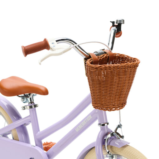 Ontdek de Generation Hip 16 inch Paarse Kinderfiets: een perfecte mix van stijl, veiligheid en comfort voor kinderen van 4-6 jaar. Laat je kleintje genieten van avontuurlijke ritten!