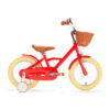 De Generation Classic 14 inch Rood - Kinderfiets, biedt stijl, veiligheid, en comfort voor kinderen van 3-5 jaar. Inclusief zijwieltjes en eenvoudige montage. Bestel vandaag nog!