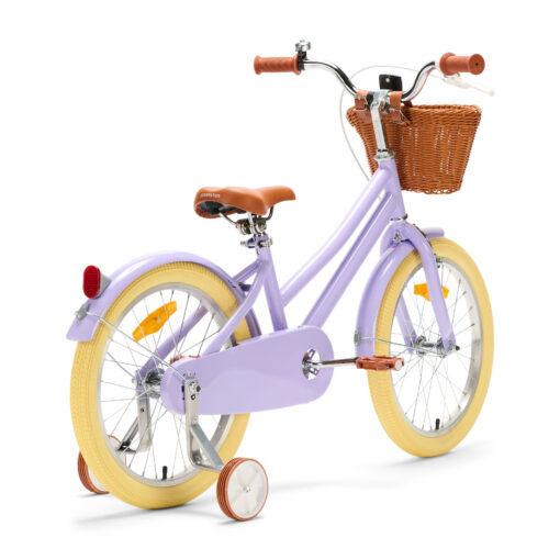 Ontdek de Generation Hip 18 inch Paarse Kinderfiets: een perfecte mix van stijl, veiligheid en comfort voor kinderen van 5-7 jaar. Laat je kleintje genieten van avontuurlijke ritten!