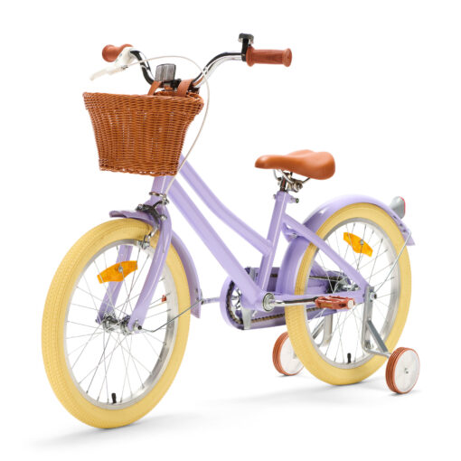 Ontdek de Generation Hip 18 inch Paarse Kinderfiets: een perfecte mix van stijl, veiligheid en comfort voor kinderen van 5-7 jaar. Laat je kleintje genieten van avontuurlijke ritten!