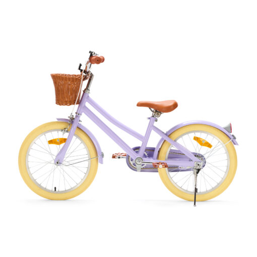 Ontdek de Generation Hip 18 inch Paarse Kinderfiets: een perfecte mix van stijl, veiligheid en comfort voor kinderen van 5-7 jaar. Laat je kleintje genieten van avontuurlijke ritten!