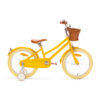 Ontdek de Generation Hip 18 inch Gele Kinderfiets: een perfecte mix van stijl, veiligheid en comfort voor kinderen van 5-7 jaar. Laat je kleintje genieten van avontuurlijke ritten!