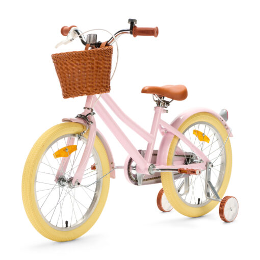 Ontdek de Generation Hip 18 inch Roze Kinderfiets: een perfecte mix van stijl, veiligheid en comfort voor kinderen van 5-7 jaar. Laat je kleintje genieten van avontuurlijke ritten!