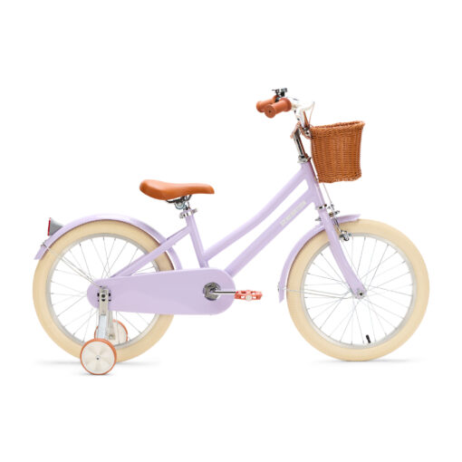 Ontdek de Generation Hip 18 inch Paarse Kinderfiets: een perfecte mix van stijl, veiligheid en comfort voor kinderen van 5-7 jaar. Laat je kleintje genieten van avontuurlijke ritten!