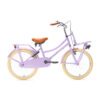 De Generation Urban Transportfiets 20 inch - Lila is een trendy kinderfiets ontworpen voor avonturen. Met terugtraprem, handrem, standaard en slot voor veiligheid en gemak. Voor 95% gemonteerd geleverd. Perfect voor jonge rijders die de straten willen verkennen!