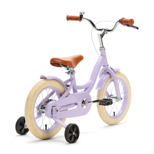 Op de Lila Generation Blanco kinderfiets 14 inch trekt jouw kind zeker de aandacht! Deze stoere fiets, geschikt voor kinderen van 3 tot 5 jaar, wordt met zijwieltjes geleverd en is daarom ook perfect geschikt voor kinderen die nog wat ondersteuning kunnen gebruiken.