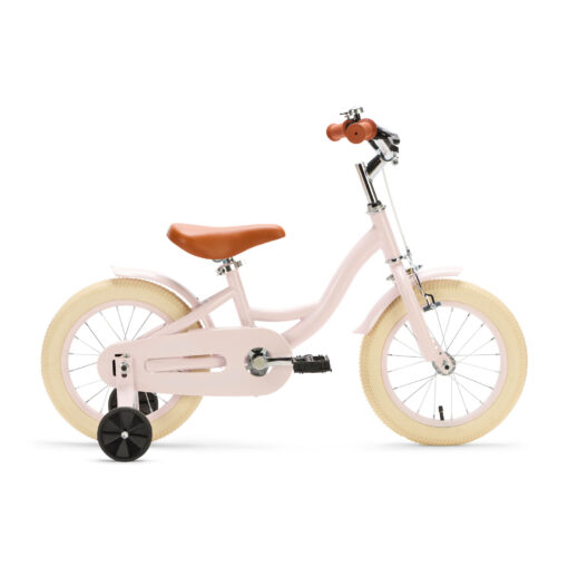 Op de Lichtroze Generation Blanco kinderfiets 14 inch trekt jouw kind zeker de aandacht! Deze stoere fiets, geschikt voor kinderen van 3 tot 5 jaar, wordt met zijwieltjes geleverd en is daarom ook perfect geschikt voor kinderen die nog wat ondersteuning kunnen gebruiken.