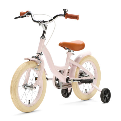 Op de Lichtroze Generation Blanco kinderfiets 14 inch trekt jouw kind zeker de aandacht! Deze stoere fiets, geschikt voor kinderen van 3 tot 5 jaar, wordt met zijwieltjes geleverd en is daarom ook perfect geschikt voor kinderen die nog wat ondersteuning kunnen gebruiken.