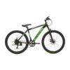 Generation mountainbike 26 inch Groen/Zwart voor jongens van 10 - 14 jaar. Met schijfremmen, geveerde voorvork en 21 versnellingen. Stevig, veilig en stoer.