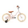 De Generation Blanco 16 Inch Lichtroze is een charmante, stijlvolle kinderfiets voor kinderen van 4-6 jaar. Met een stevig stalen frame, verstelbaar zadel en stuur en zijwieltjes.