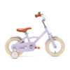 De Generation Classic 12 inch Lila – Kinderfiets is een stevige en stijlvolle eerste fiets voor kinderen van 2 tot 4 jaar. Met zijwieltjes en een bel combineert deze klassieke kinderfiets veiligheid en comfort met een vrolijke uitstraling.
