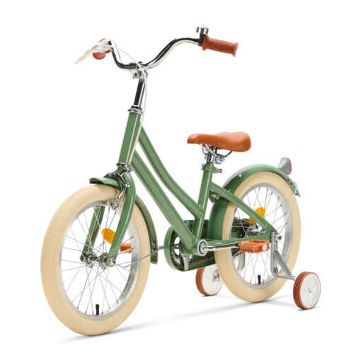 Ontdek de Generation Hip 16 inch Groene Kinderfiets: een perfecte mix van stijl, veiligheid en comfort voor kinderen van 4 tot 6 jaar. Laat je kleintje genieten van avontuurlijke ritten!