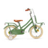 De Generation Urban Junior 14 inch Groen – Kinderfiets is een veilige en vrolijke fiets voor kinderen van 3 tot 5 jaar. Met zijwieltjes, dubbele remmen en handige dragers is dit de ideale fiets voor de eerste kilometers.