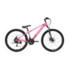 De Generation M-760 Mountainbike 26 inch – Roze is een stoere en robuuste fiets voor jonge avonturiers vanaf 9 jaar. Met 21 versnellingen, schijfremmen en een geveerde voorvork is deze mountainbike perfect voor ritten op zowel de weg als ruig terrein. Het sterke stalen frame en het sportieve blauwe design zorgen voor veiligheid, comfort en een coole uitstraling.