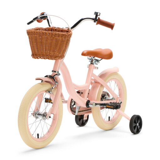 Op de roze Generation Blanco kinderfiets 14 inch met mandje trekt jouw kind zeker de aandacht! Deze stoere fiets, geschikt voor kinderen van 3 tot 5 jaar, wordt met zijwieltjes geleverd en is daarom ook perfect geschikt voor kinderen die nog wat ondersteuning kunnen gebruiken.