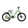 De Generation X6 20 inch Mintgroen is een lichte en sportieve kinderfiets met aluminium frame en krachtige schijfremmen. Perfect voor kinderen van 6 tot 8 jaar die houden van een stoere mountainbike look en comfortabel dagelijks willen fietsen.