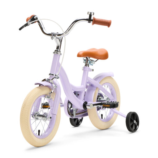 De Generation Blanco 12 inch lila kinderfiets is perfect voor kinderen van 2 tot 4 jaar die leren fietsen. Stevig, veilig en comfortabel, met een vrolijk design voor elke rit.