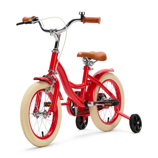 Op de Rode Generation Blanco kinderfiets 14 inch trekt jouw kind zeker de aandacht! Deze stoere fiets, geschikt voor kinderen van 3 tot 5 jaar, wordt met zijwieltjes geleverd en is daarom ook perfect geschikt voor kinderen die nog wat ondersteuning kunnen gebruiken.