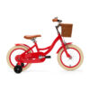 Op de rode Generation Blanco kinderfiets 14 inch met mandje trekt jouw kind zeker de aandacht! Deze stoere fiets, geschikt voor kinderen van 3 tot 5 jaar, wordt met zijwieltjes geleverd en is daarom ook perfect geschikt voor kinderen die nog wat ondersteuning kunnen gebruiken.