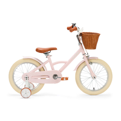 De Generation Classic 16 inch Roze - Kinderfiets, biedt stijl, veiligheid, en comfort voor kinderen van 4-6 jaar. Inclusief zijwieltjes en eenvoudige montage. Bestel vandaag nog!