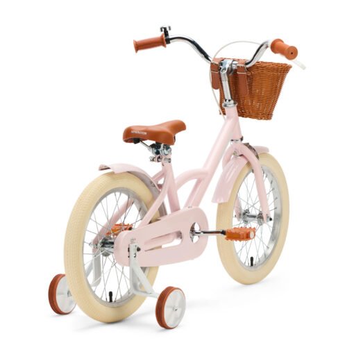De Generation Classic 16 inch Roze - Kinderfiets, biedt stijl, veiligheid, en comfort voor kinderen van 4-6 jaar. Inclusief zijwieltjes en eenvoudige montage. Bestel vandaag nog!