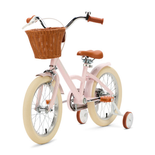 De Generation Classic 16 inch Roze - Kinderfiets, biedt stijl, veiligheid, en comfort voor kinderen van 4-6 jaar. Inclusief zijwieltjes en eenvoudige montage. Bestel vandaag nog!