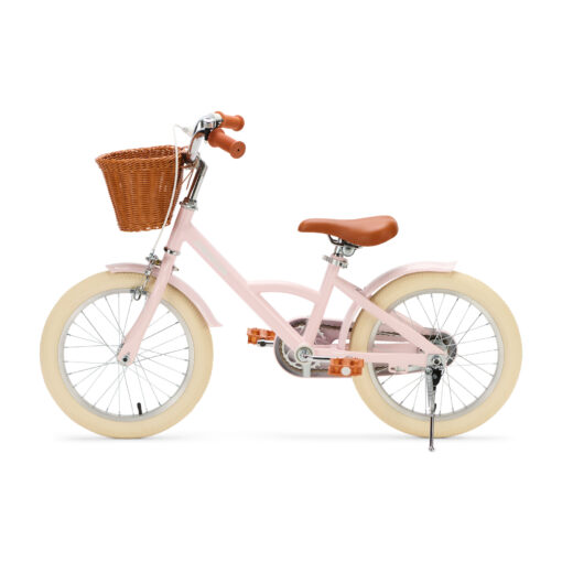 De Generation Classic 16 inch Roze - Kinderfiets, biedt stijl, veiligheid, en comfort voor kinderen van 4-6 jaar. Inclusief zijwieltjes en eenvoudige montage. Bestel vandaag nog!