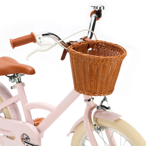 De Generation Classic 16 inch Roze - Kinderfiets, biedt stijl, veiligheid, en comfort voor kinderen van 4-6 jaar. Inclusief zijwieltjes en eenvoudige montage. Bestel vandaag nog!